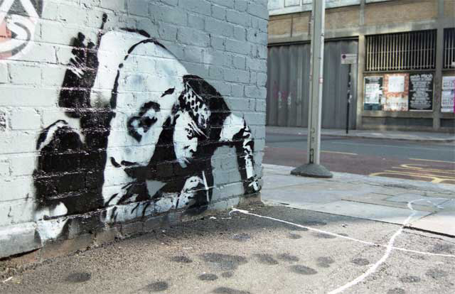 Banksy Snorting Copper