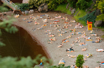 Babbacombe Model Village Beach