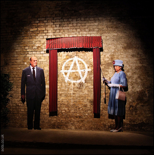 Banksy - anarchy unveiling