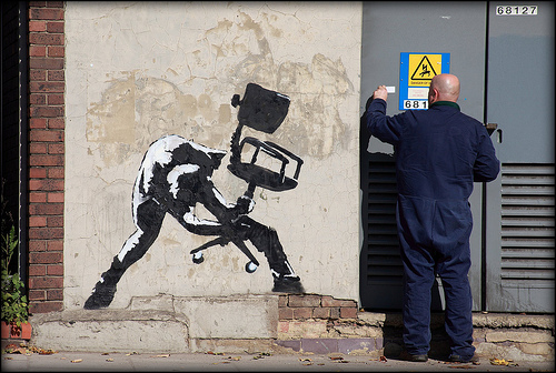 Banksy London Calling