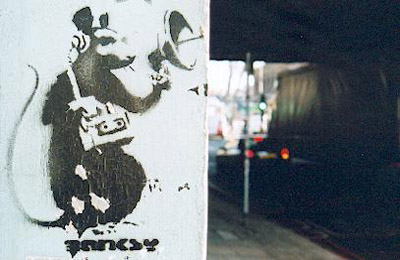 Banksy Radar Rat