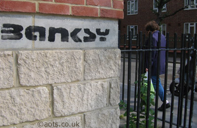 banksy tag