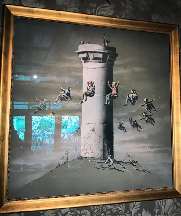 Banksy Watch tower