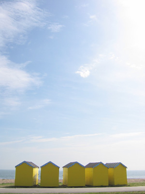 beach huts