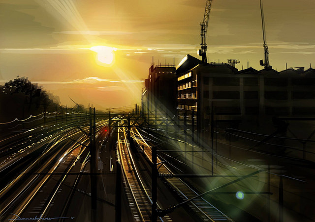 reimagined and speed painted by Dan Kitchener