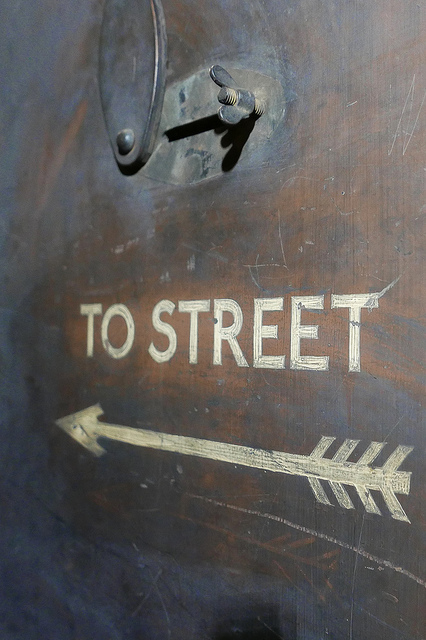 Down Street - To Street sign