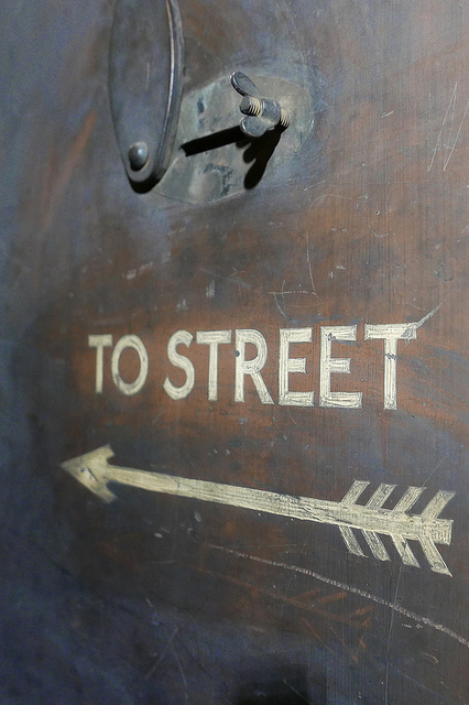 Down Street - To Street sign