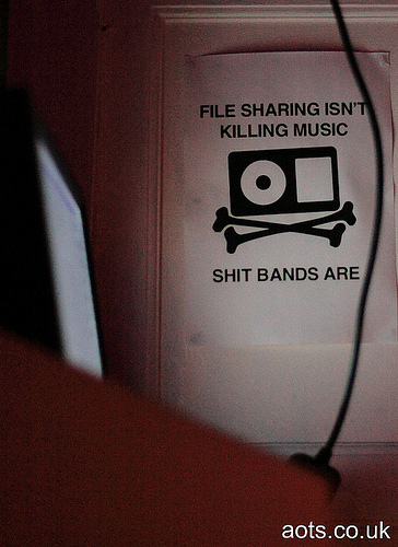 File sharing is killing music