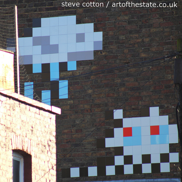 Invader in Camden