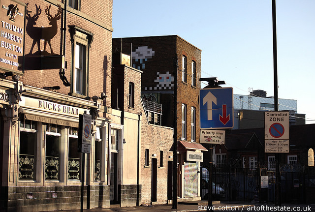 Invader in Camden