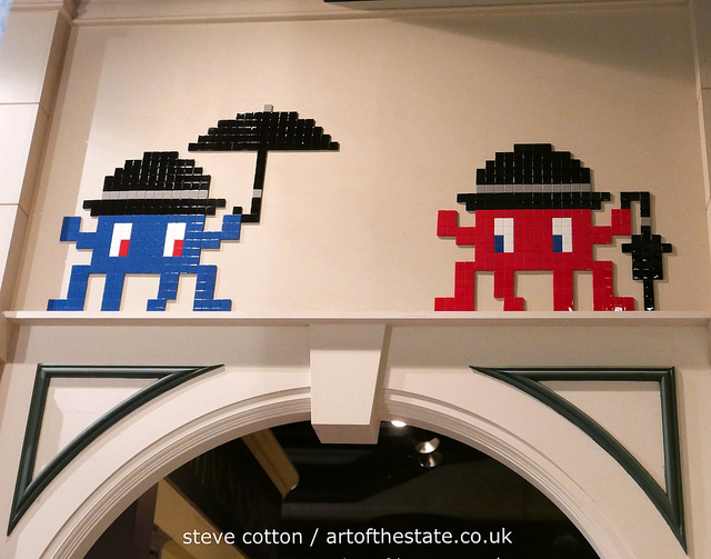 Invader in the London Museum