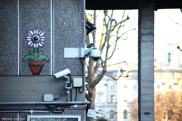 Invader on the South Bank
