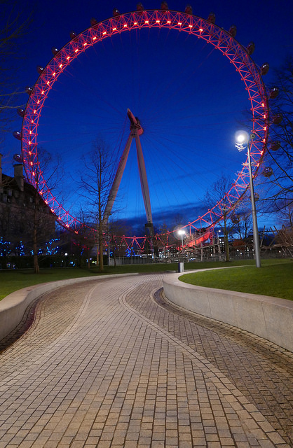 London Eye at Dusk