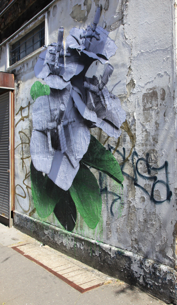 Ludo street art, East End