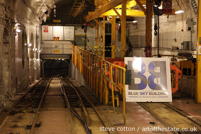 Mail Rail tunnel route