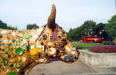 Cow at Marble Arch