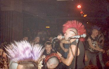 The exploited - punk rock at the 100 Club