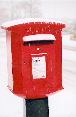Post Box And Snow