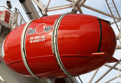 Red Nose Day London Eye pod