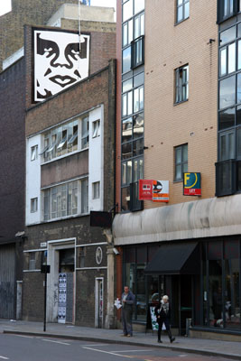 Shepard Fairey Obey Giant - Curtain Road, Shoreditch