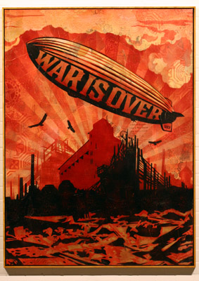 War Is Over - Shepard Fairey