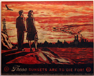 Shepard Fairey - These Sunsets Are To Die For