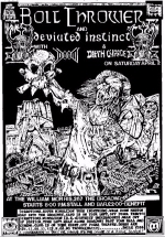 Bolt Thrower, Deviated Instinct, Doom & Depth Charge