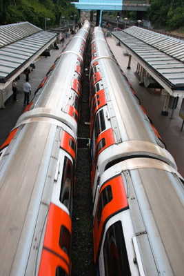 Tube trains