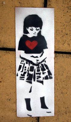 Zef stencil girl