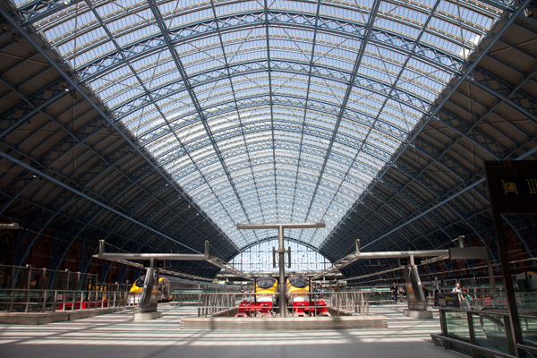 St Pancras Station Roof