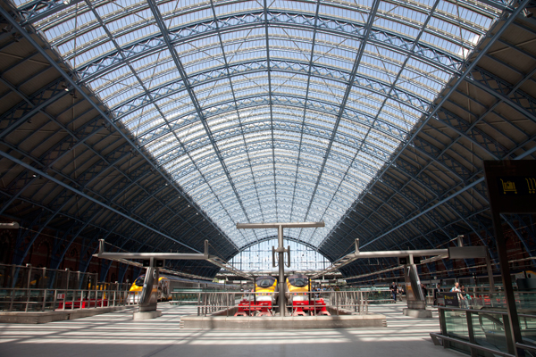 St Pancras Station Roof