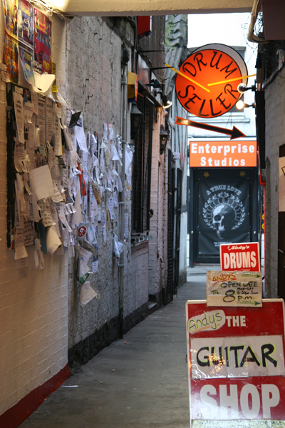 Tin Pan Alley. London