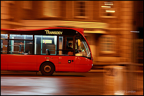 Transdev bus in Kew
