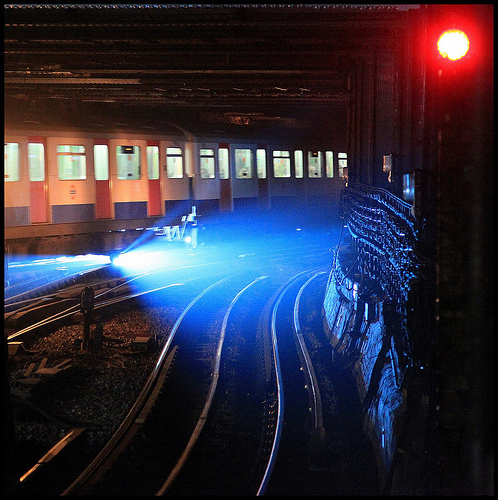 Tube train spark