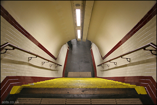Underground stairs