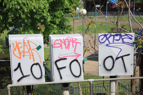 10foot graffiti - Clapham Junction