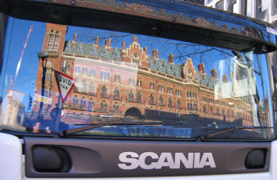 Midland Grand Hotel construction