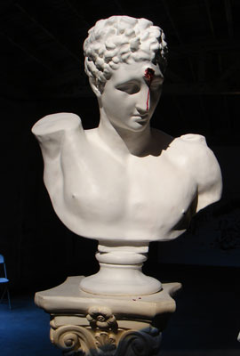 Banksy Barely Legal LA shot