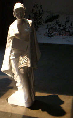 Banksy Barely Legal LA homeless girl