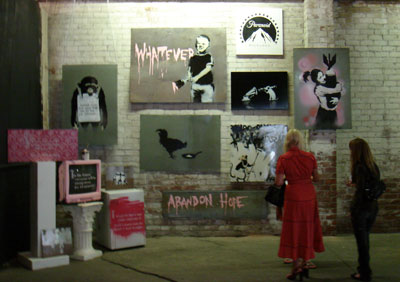 Banksy canvases