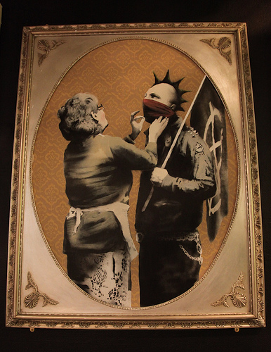 Banksy anarchist fuss