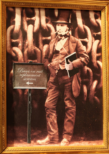 Banksy - Buses On Rail Replacement Service