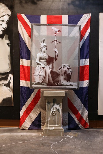 Banksy one nation under cctv