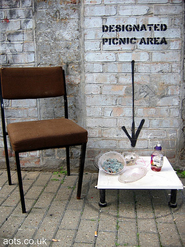 Banksy&nbsp;picnic