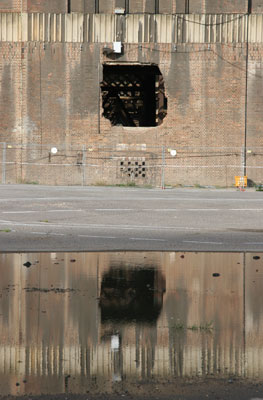 Battersea Power Station hole