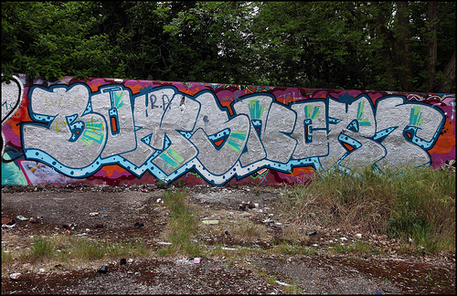 Boms graffiti