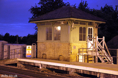 Boston Manor London Underground station Signal Box