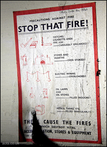 Brompton Road - War Office poster