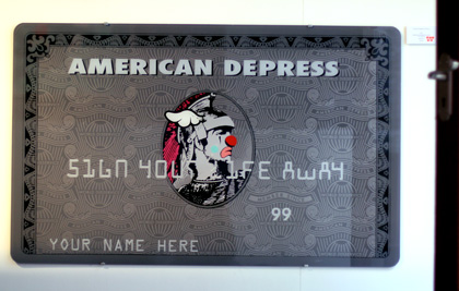 DFace Apopcalypse American Depress Card