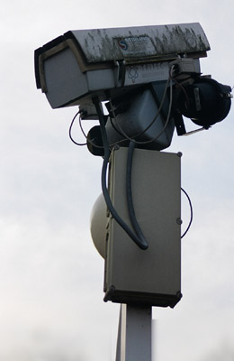 Disused CCTV camera